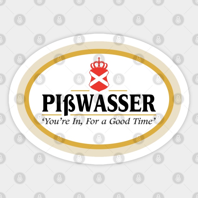 Pisswasser Beer Sticker by MBK